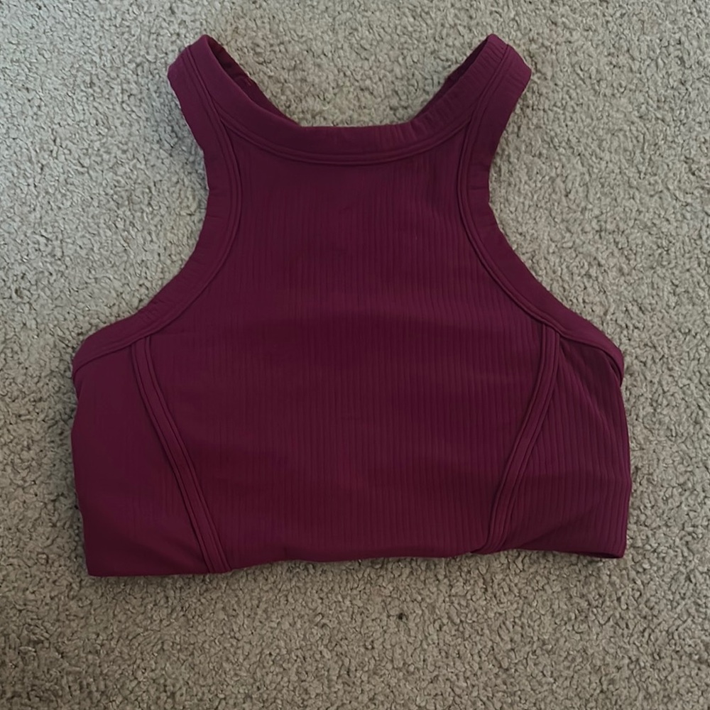 Women's Purple Sleeveless Top